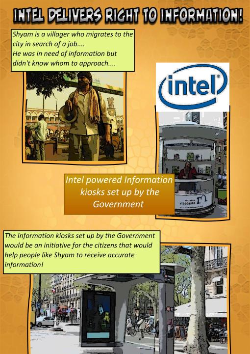 E-Information kiosks can benefit people with the right information! Source: 1 , 2 , 3